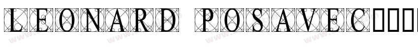 Leonard Posavec字体转换